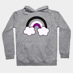 Asexual rainbow Hoodie